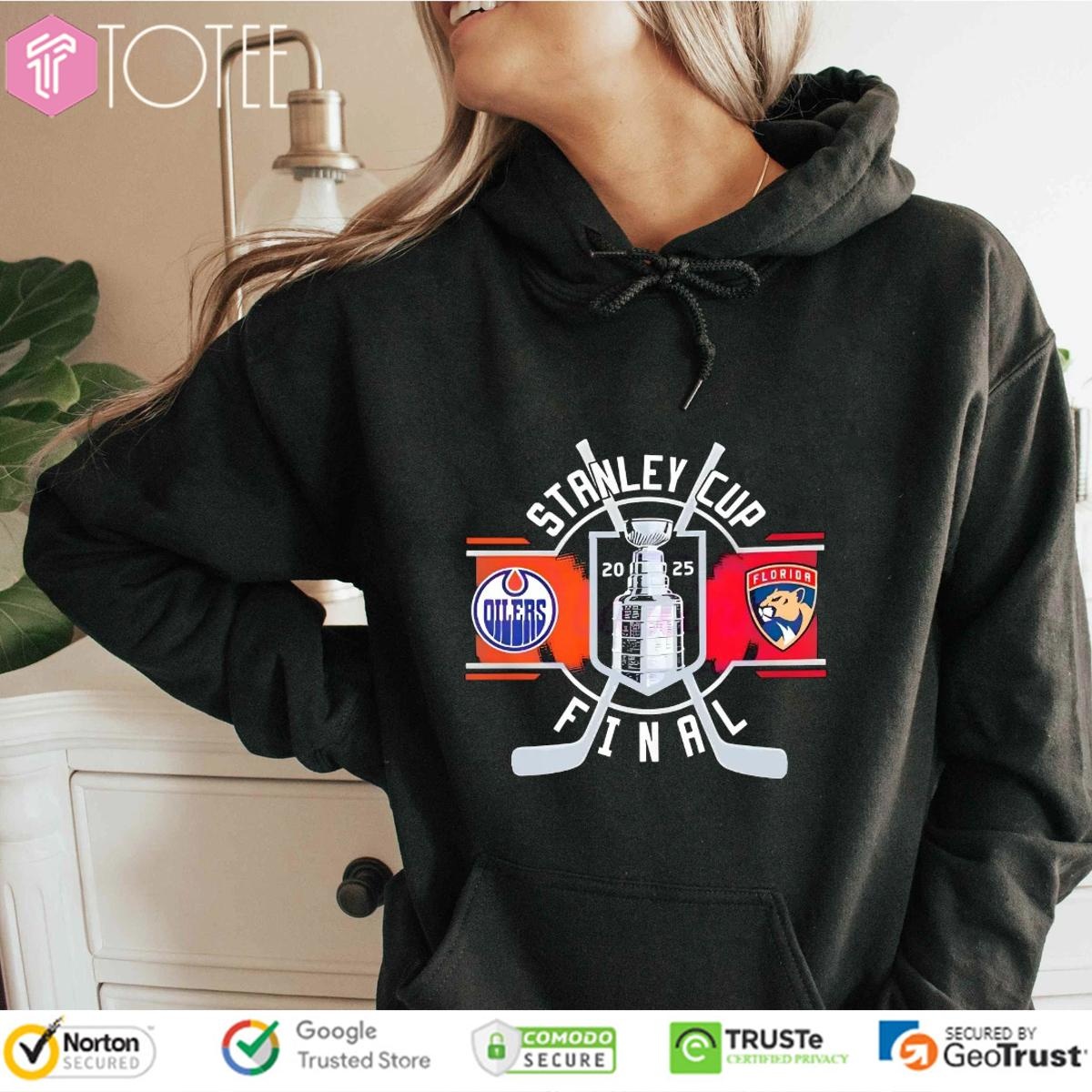 Edmonton Oilers Vs Florida Panthers Stanley Cup Final 2025 Hoodie