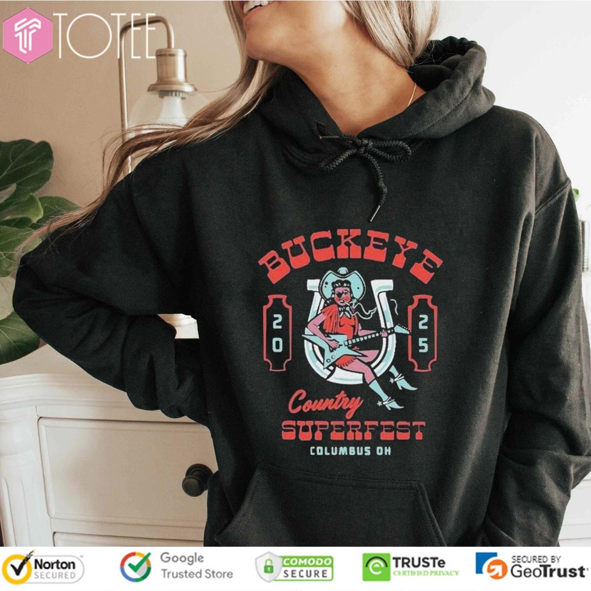 Buckeye Country Superfest June 21 2025 Columbus Ohio Hoodie
