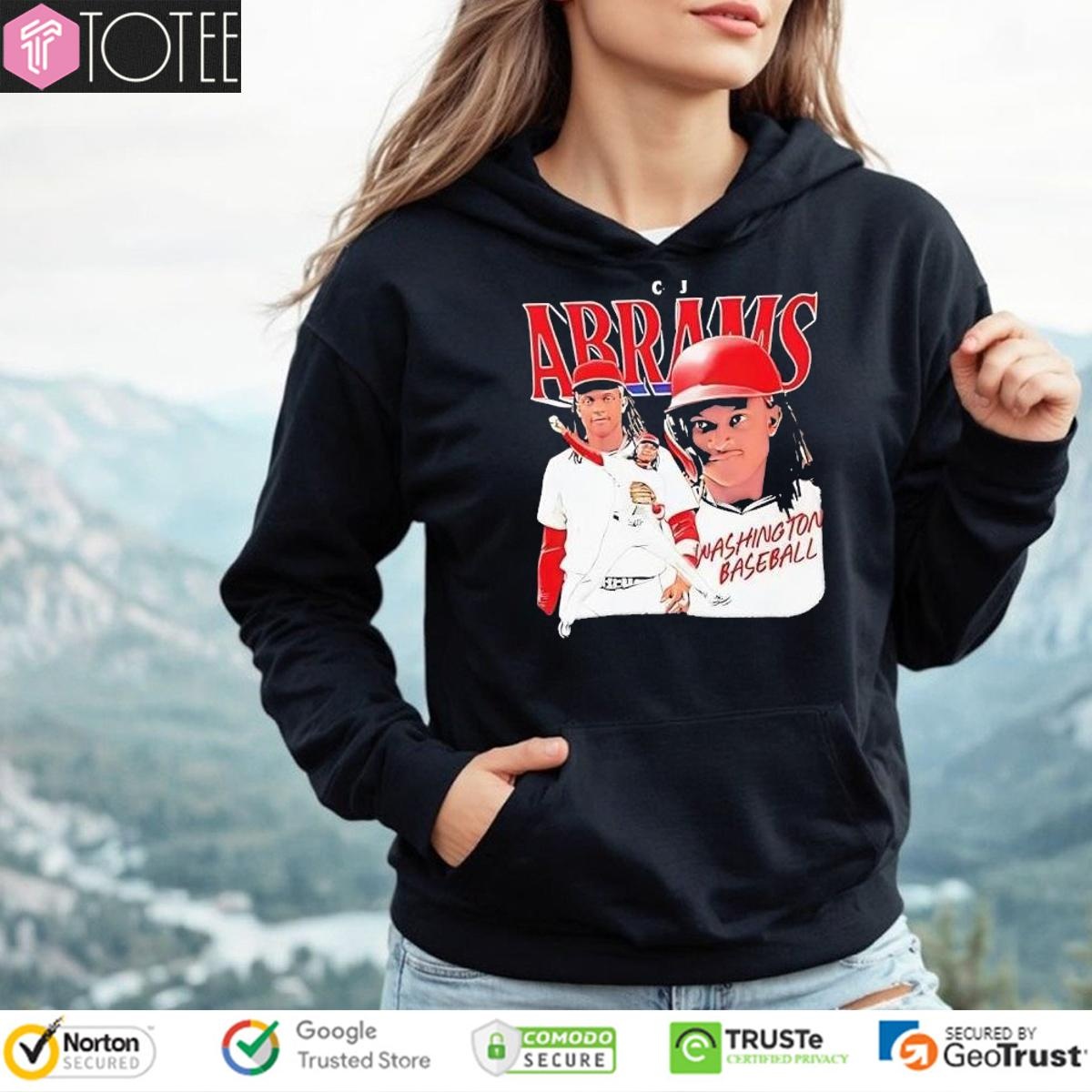 Cj Abrams Washington Nationals Baseball Shirt Hoodie