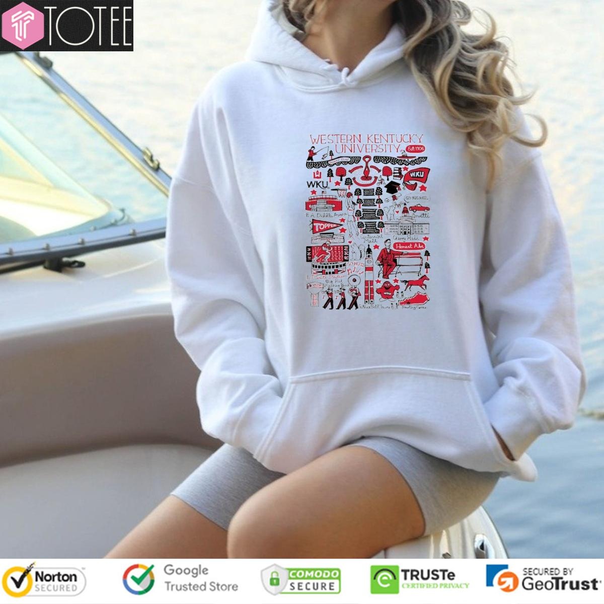 Western Kentucky University Art Illustration Hoodie