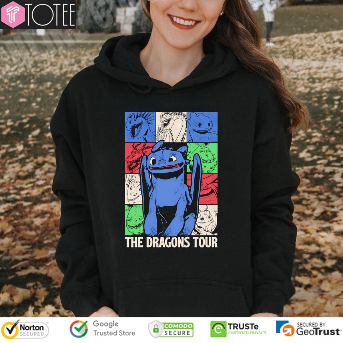 Toothless The Dragons Tour Hoodie