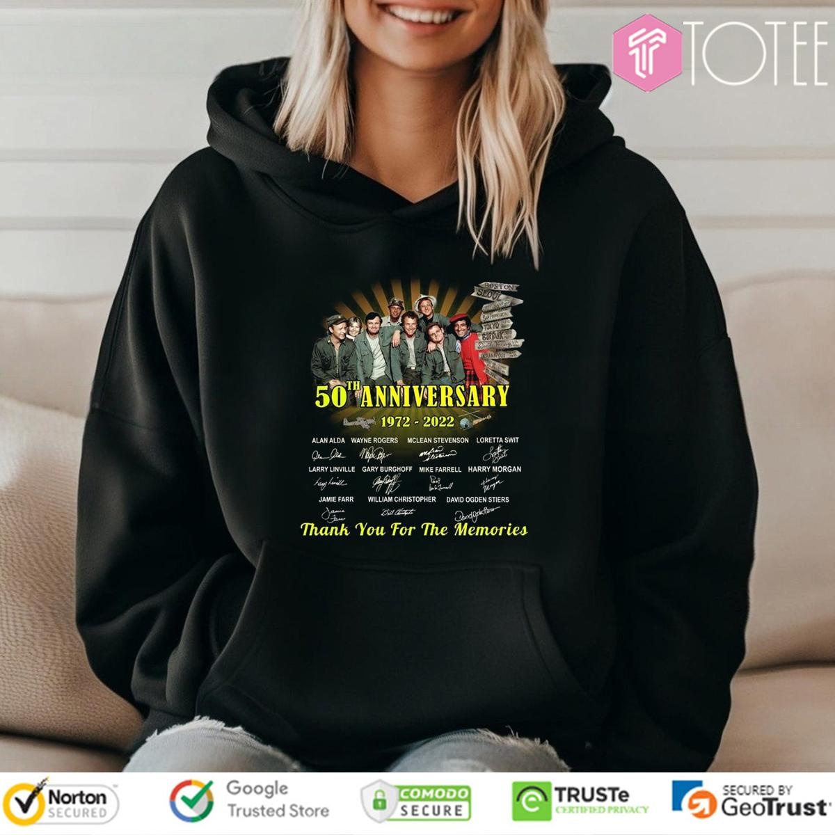 50Th Anniversary 1972–2022 Mash Signatures Hoodie
