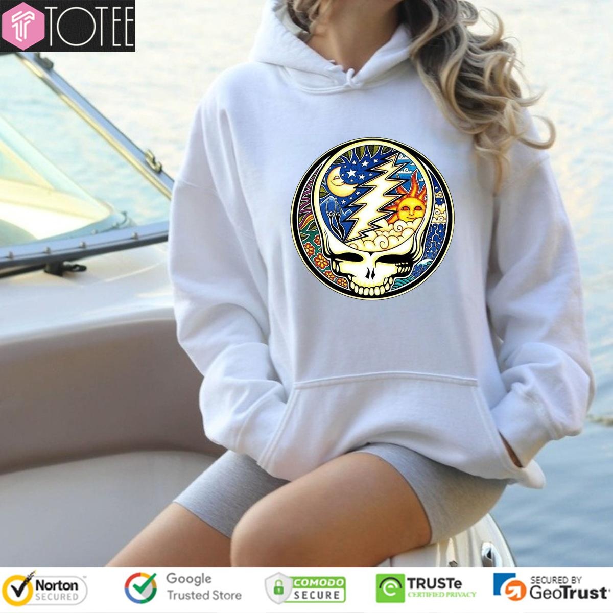 Dan Morris Steal Your Face Grateful Dead Hoodie