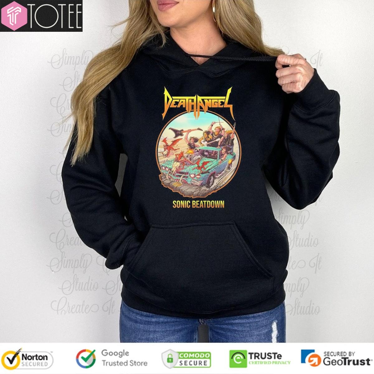 Death Angel Band Sonic Beatdown Hoodie