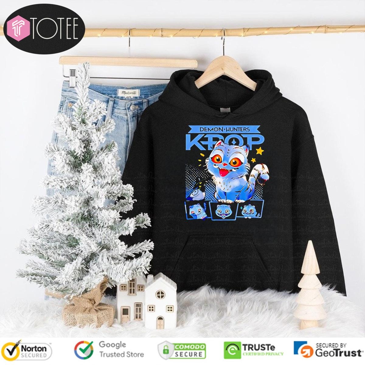 Derpy Tiger Kpop Demon Hunters Hoodie