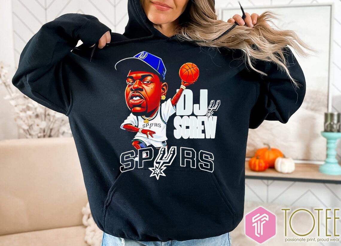 Dj Screw San Antonio Spurs Hoodie