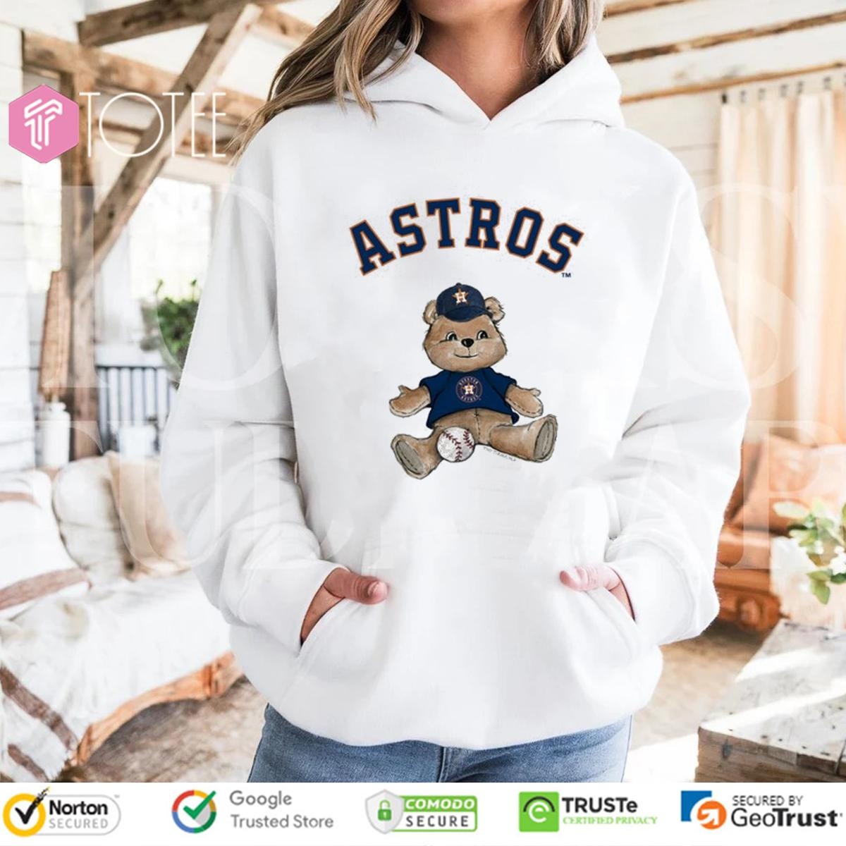 Houston Astros Tiny Turnip Teddy Bear Hoodie