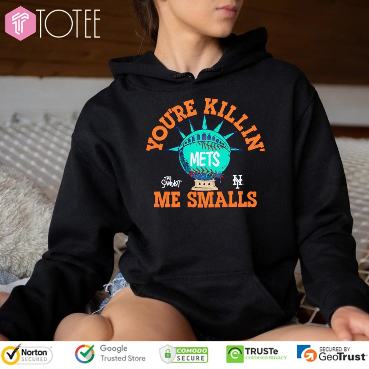 The Sandlot Youre Killin Me Smalls New York Mets Baseball Hoodie