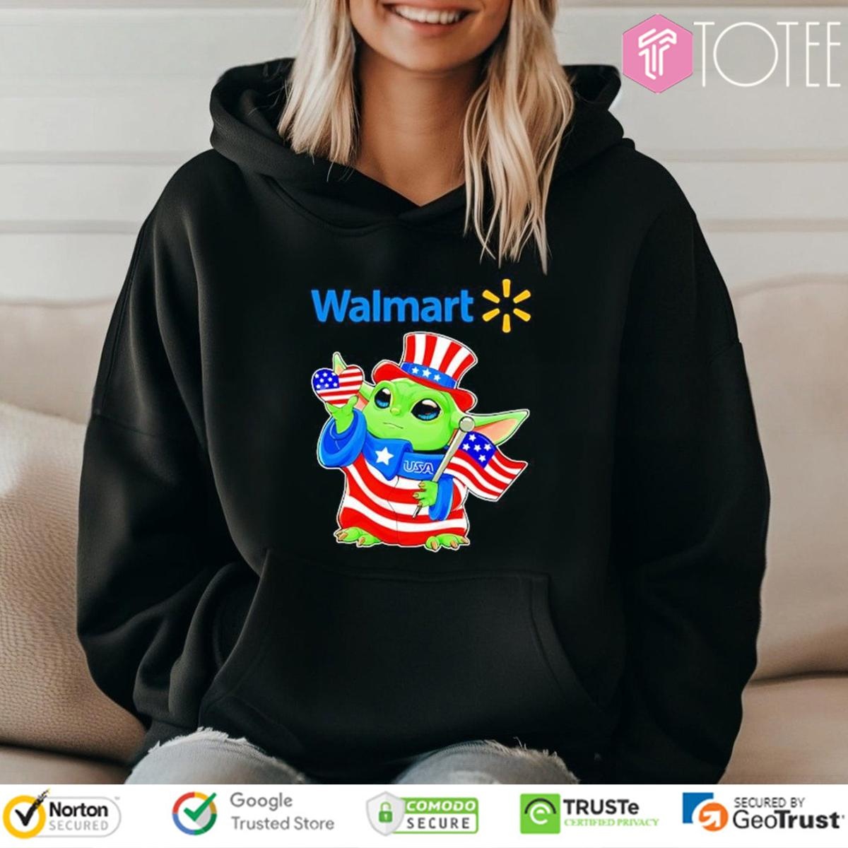 Disney Walmart Star Wars Force Of July America Hoodie