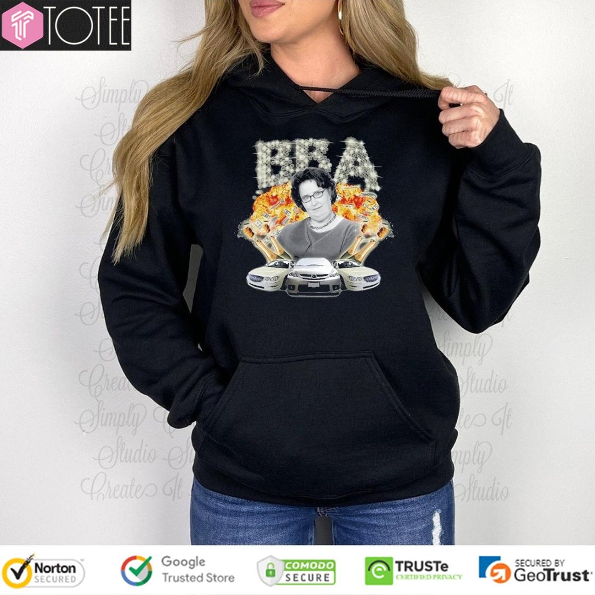Phyllis Vance Bba Vintage Bootleg Hoodie